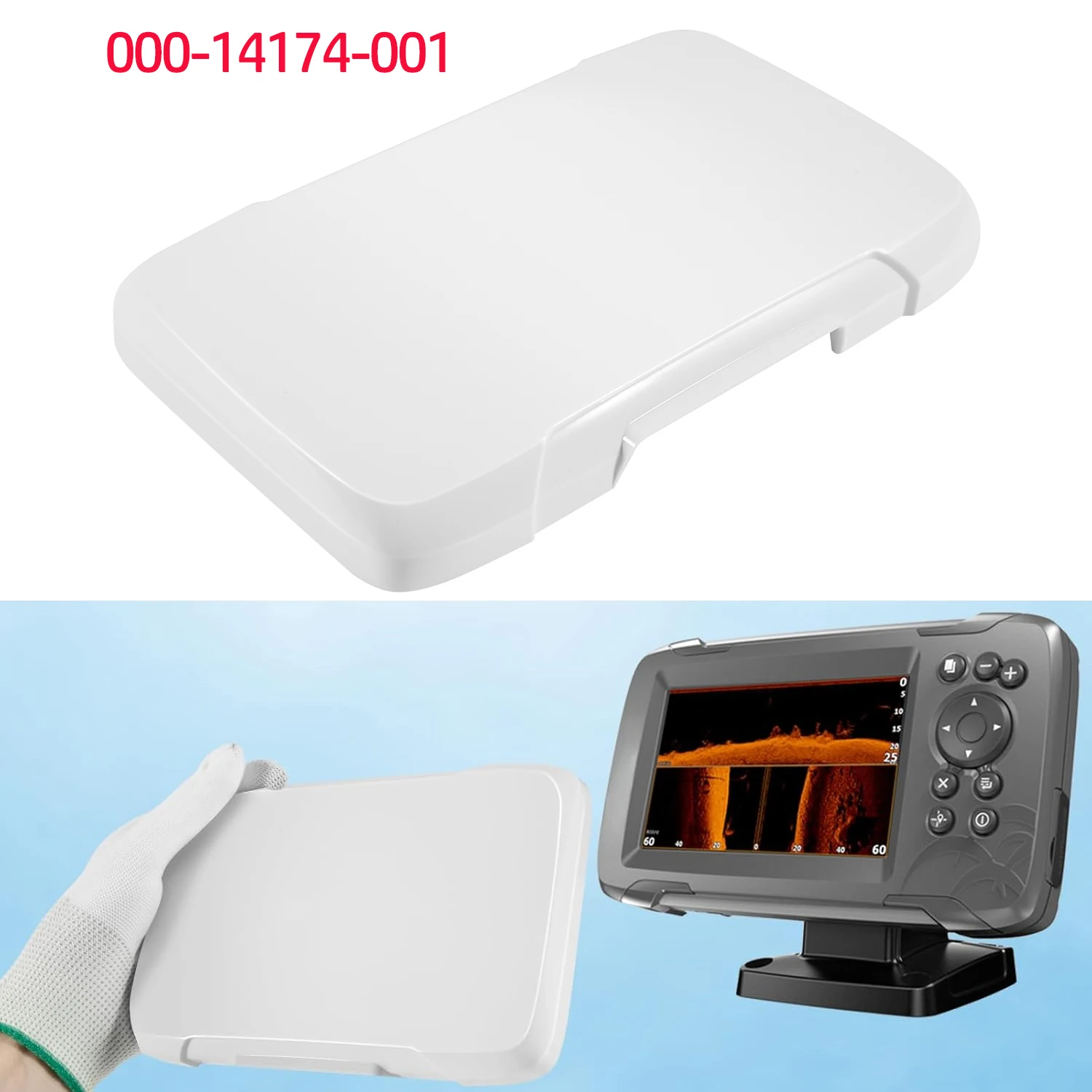 

Ship Fish Finder Sun Covers 000-14174-001 for Lowrance Hook2 & Revea 5 Inch Fish Finder Waterproof UV Protection Cover (5-Inch)