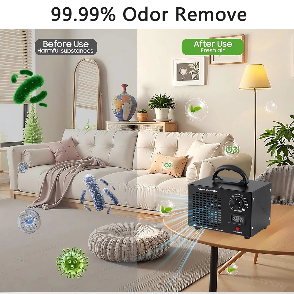 Ozone Generator 60g/h Air Puri - огляд і ціна Commercial Ozone Generator 60G H
