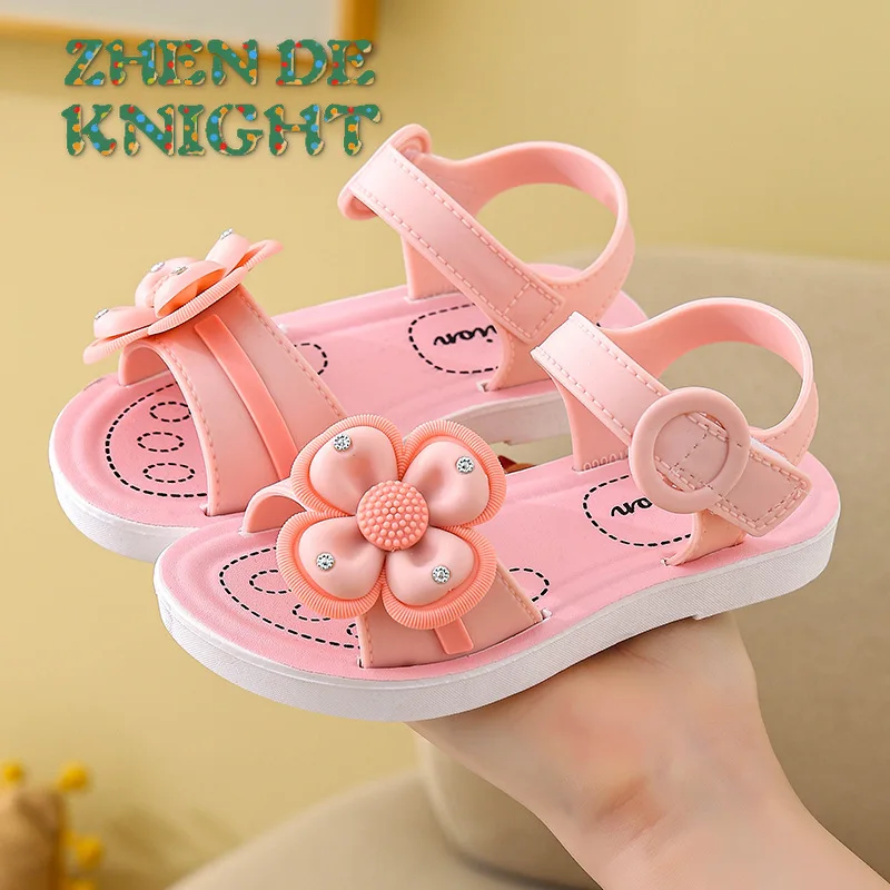 

Summer Leisure Sandalias Sandals for Girls Platform Princess Shoe Cute Baby Sandals Non Slip Girl Shoe Children Shoes Босоножки