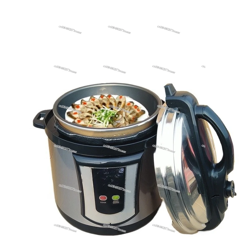 

12V24V Trolley Truck Dual-purpose Car Pressure Cooker Rice Cooker Double Tank Car Pot