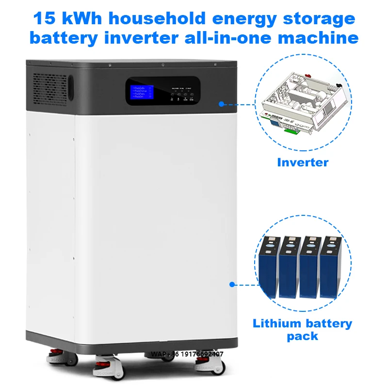 Emergency Power System 15kWh Compact Integrated Battery Inverter Lithium Battery Energy