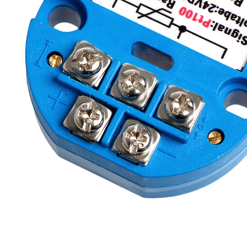 Pt100 Temperature Transmitter Sensors 0-150℃ 4-20mA Output 0.2% Accuracy Module