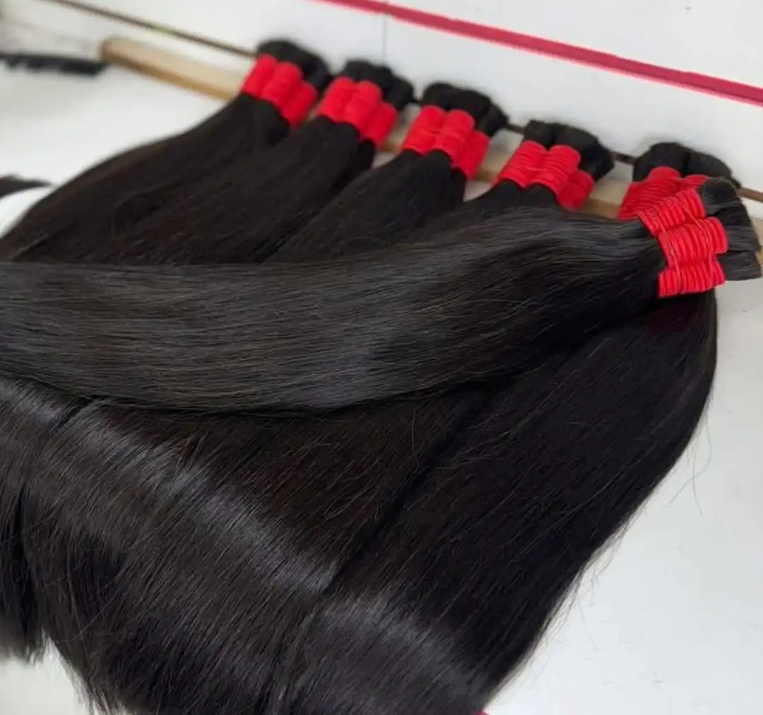 

Cabelo human No Weft Virgin Human Hair Bulk 613 100% Raw Human Virgin Hair Real Natural Hair Extension For Mega hair 18-30inche