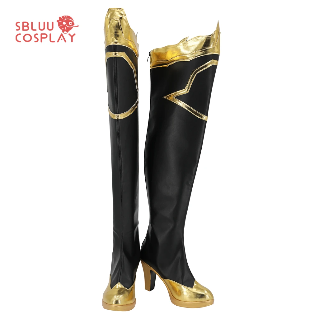 SBluuCosplay Game Kayle Cosplay Shoes Custom Made Boots