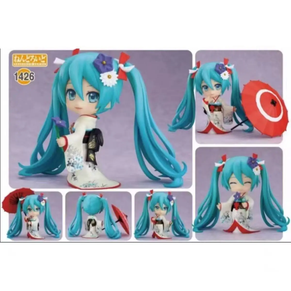 

New Anime Hatsune Miku Figures Clay Human Joint Movable Model Doll Collectible Ornaments Car Decoration Fans Gift Kids Toys
