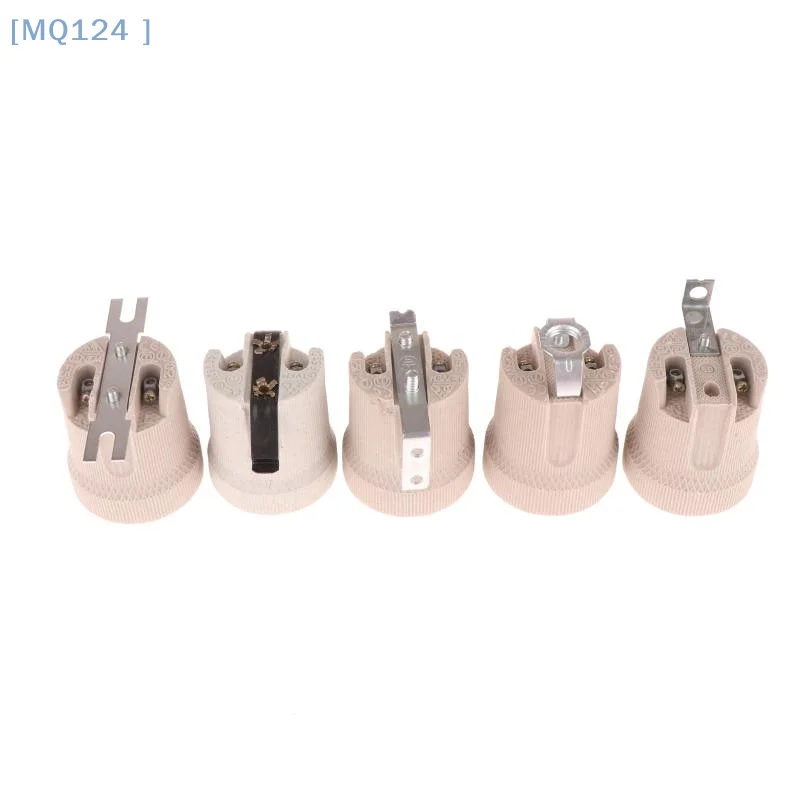 

1 Piece Fixing Bracket Large Screw Cap Lamp Base E27 Vintage Ceramic Lamp Fittings Socket Lamp Base Holder Accessory