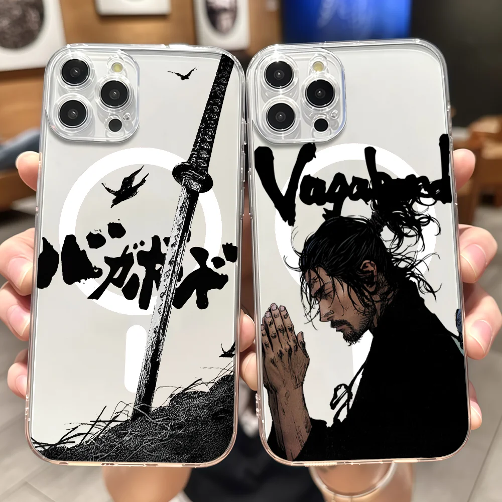 Phone Cases Louis Vuitton - Japanische V-Vagabond-Samurai-Handyhülle für iPhone 12, 11,