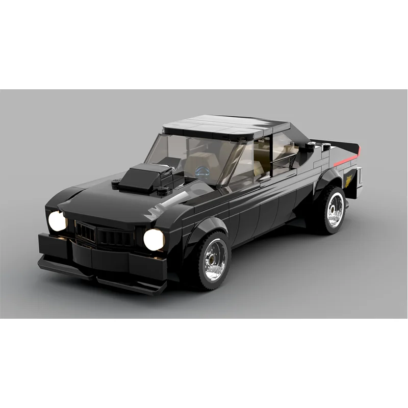 

2024 Horton City Car Speed Champion Classic Classic Car Building Blocks Brick Racing Model Children's Toy Gift