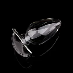 Creative Crystal Clear Hollow Anal Dilator Vaginal Speculum Expander Butt Plug Leak-proof Men Women Gay Masturbat Sex Toys