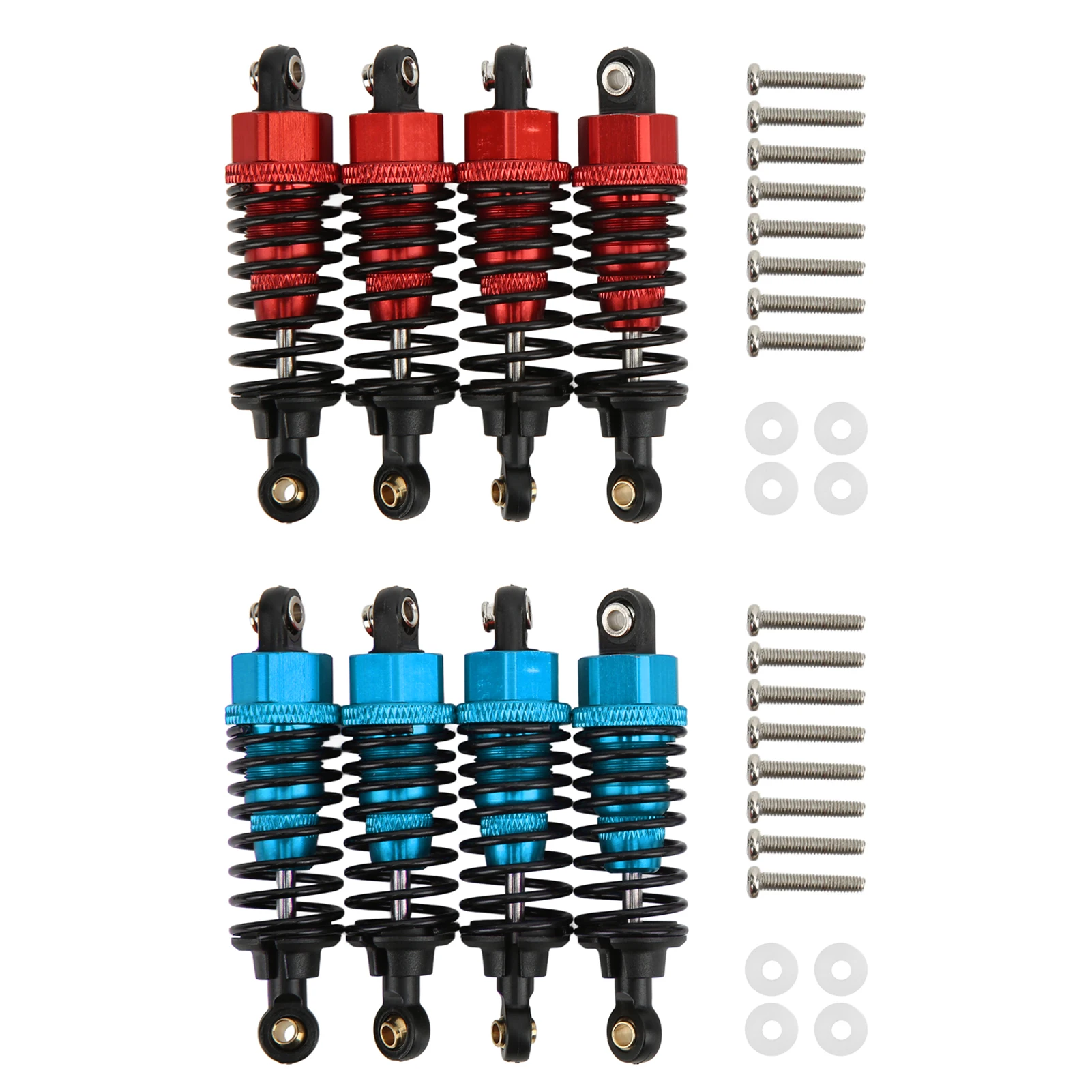 RC Shock Absorber RC Shock Damper Replacement Parts for TAMIYA TT‑01 TT‑02 TA05 TL‑01 TA03 MF‑01X