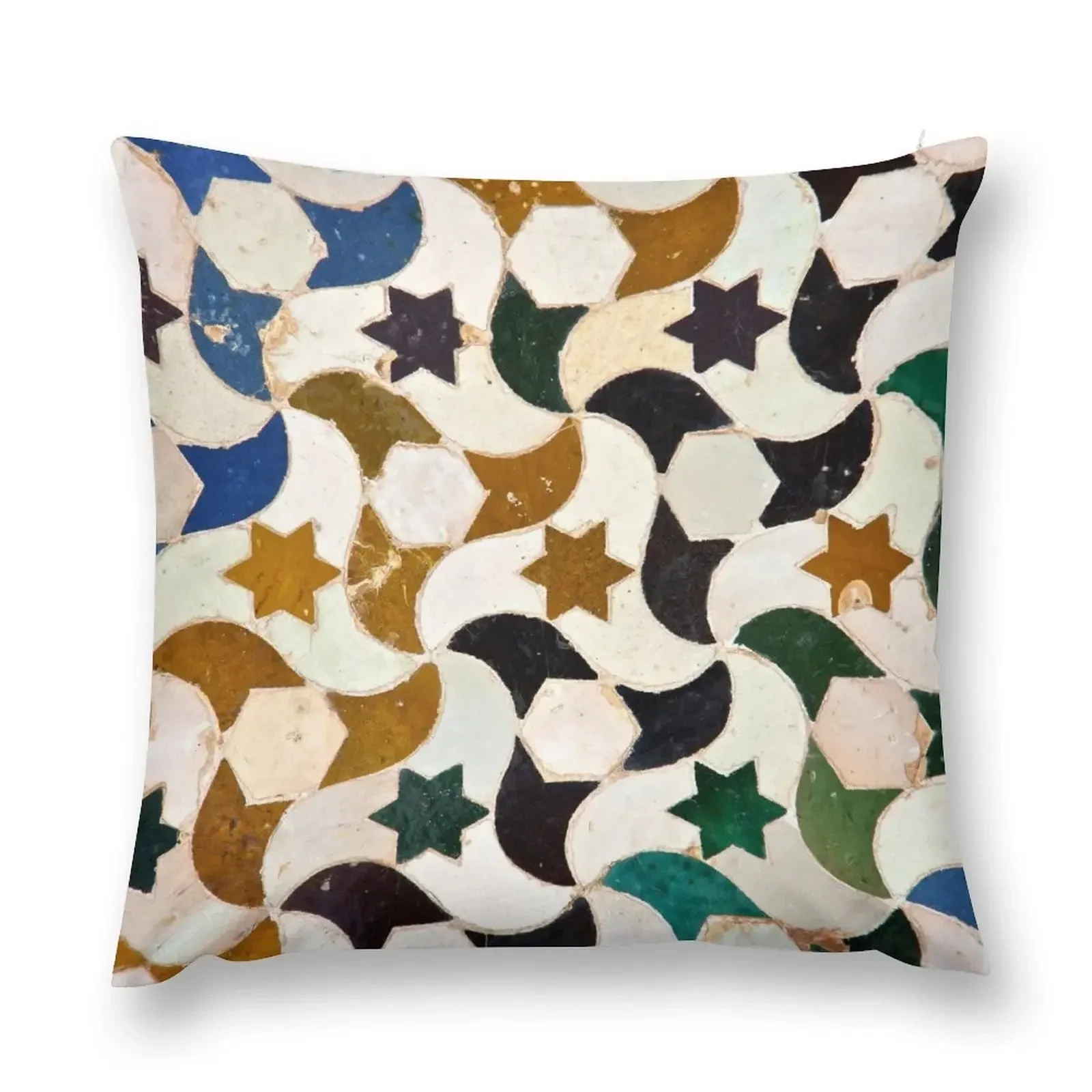 

Alhambra azulejos Throw Pillow christmas decorations for home 2025 christmas decorations 2025 pillow
