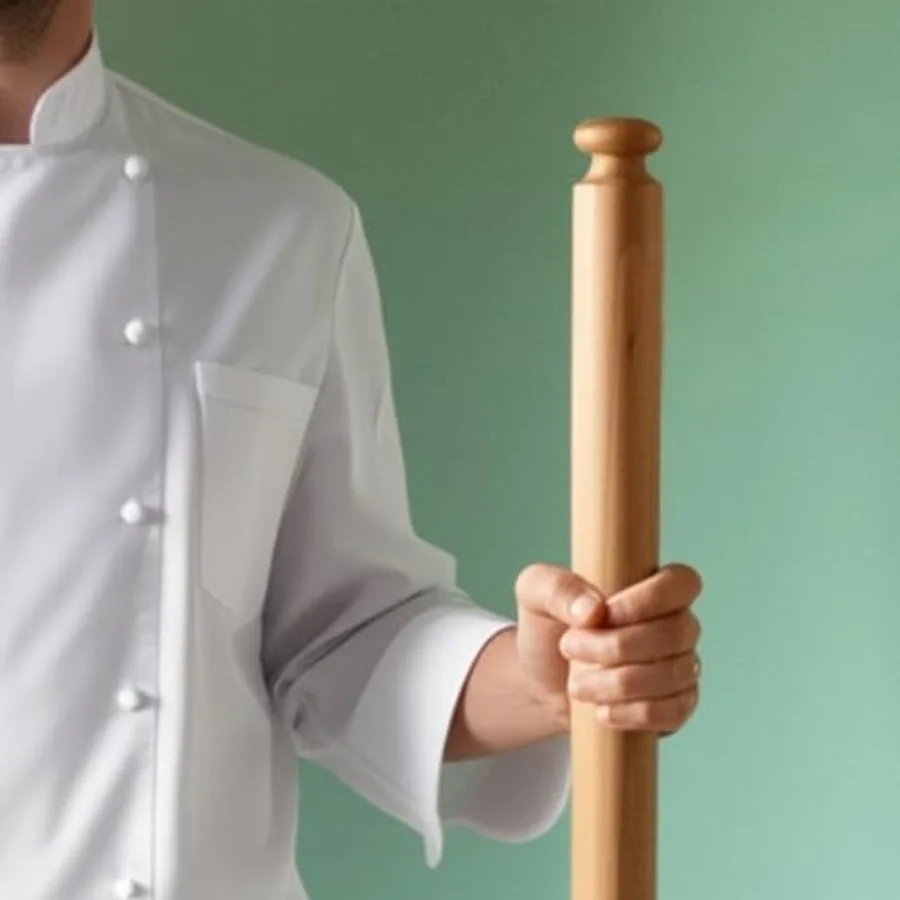 

Mattarello Pasta Rolling Pin Handmade Italian Tool for Authentic Pasta Making The Original Design Beech Wood Extra Long