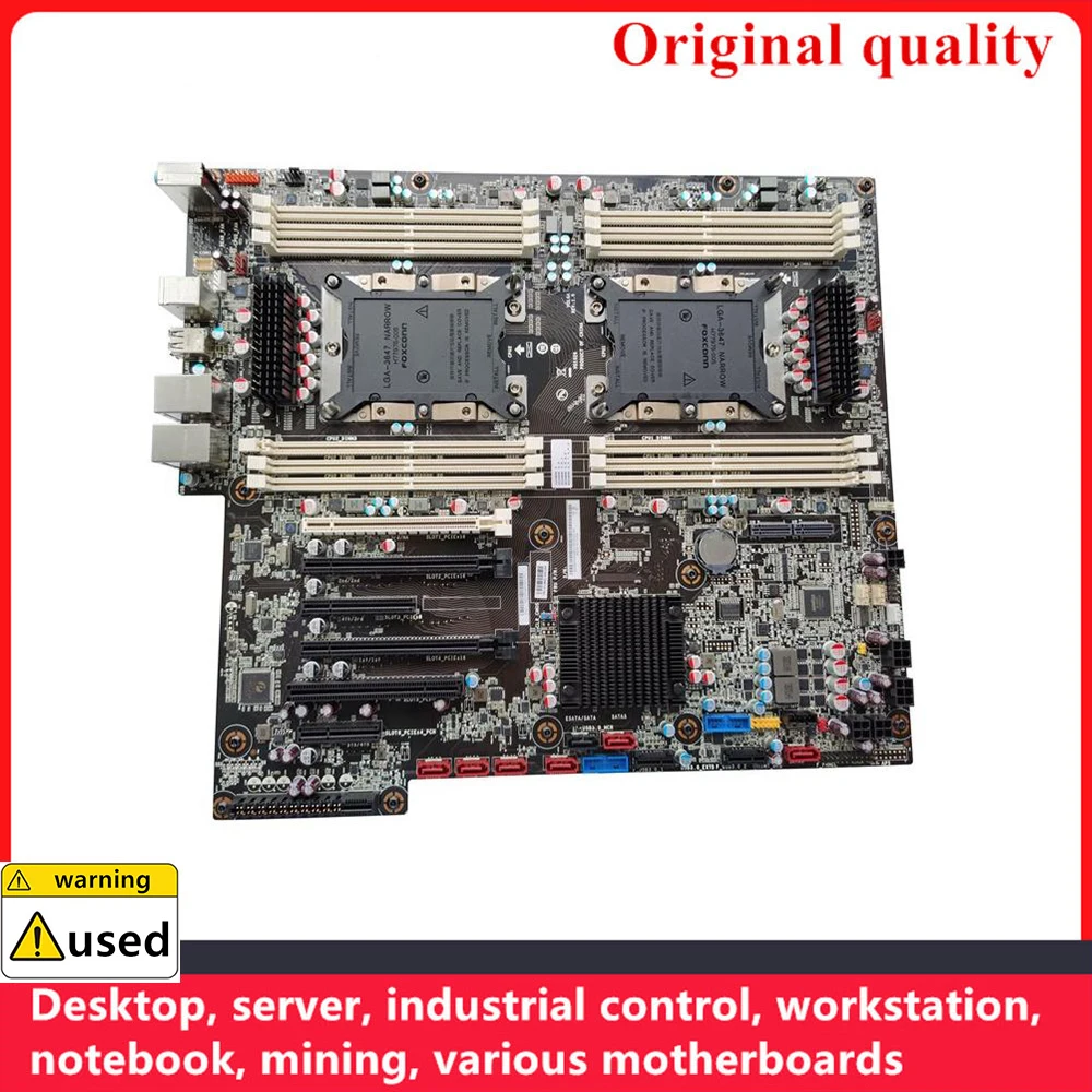 

Used 100% Tested For Lenovo ThinkStation P720 Workstation Motherboard 01LM602 00FC947 LGA-3647 DDR4 Mainboard