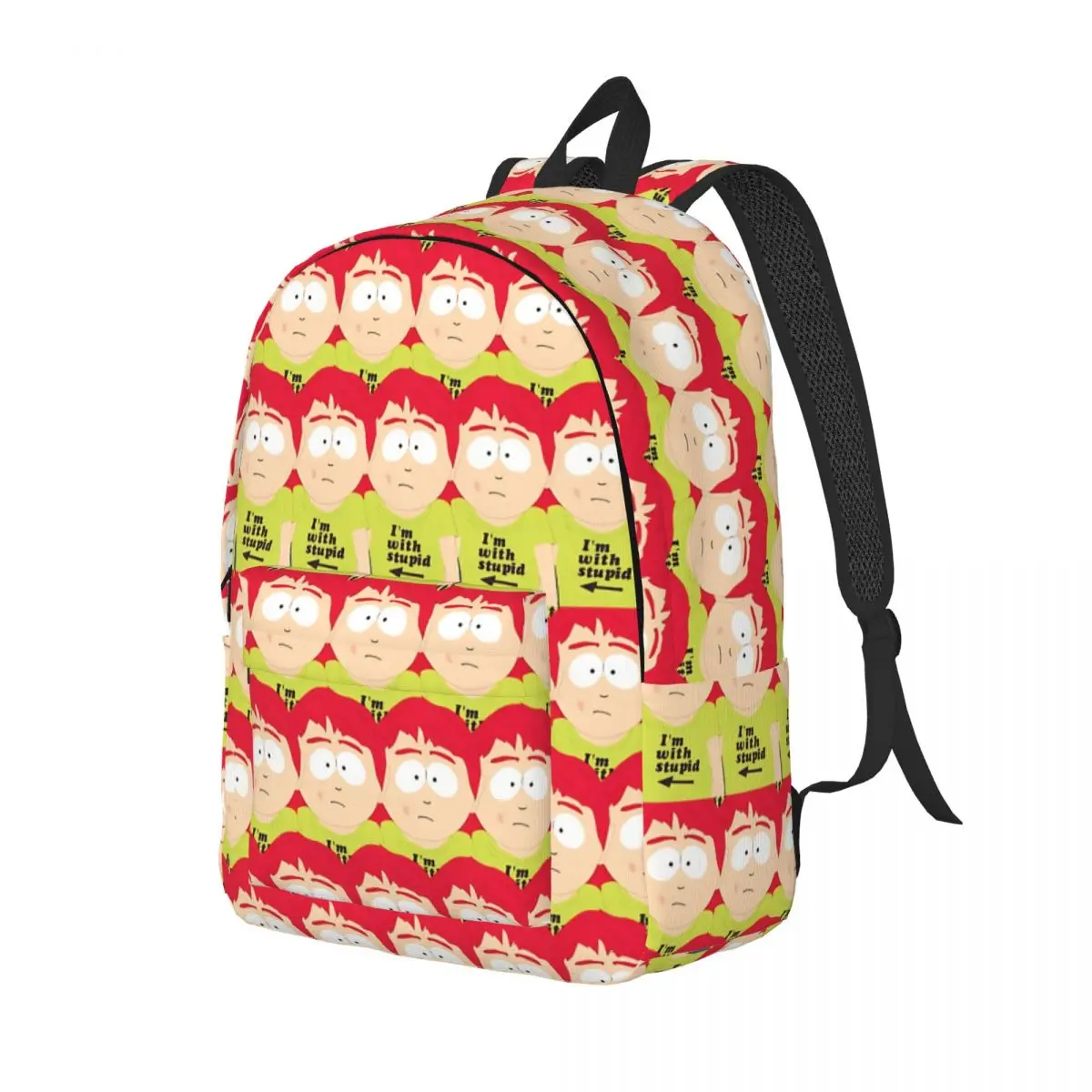 Carol McCormick Souths Parks Backpack for Men Women Fashion High School Business Daypack College Canvas Bags Sports