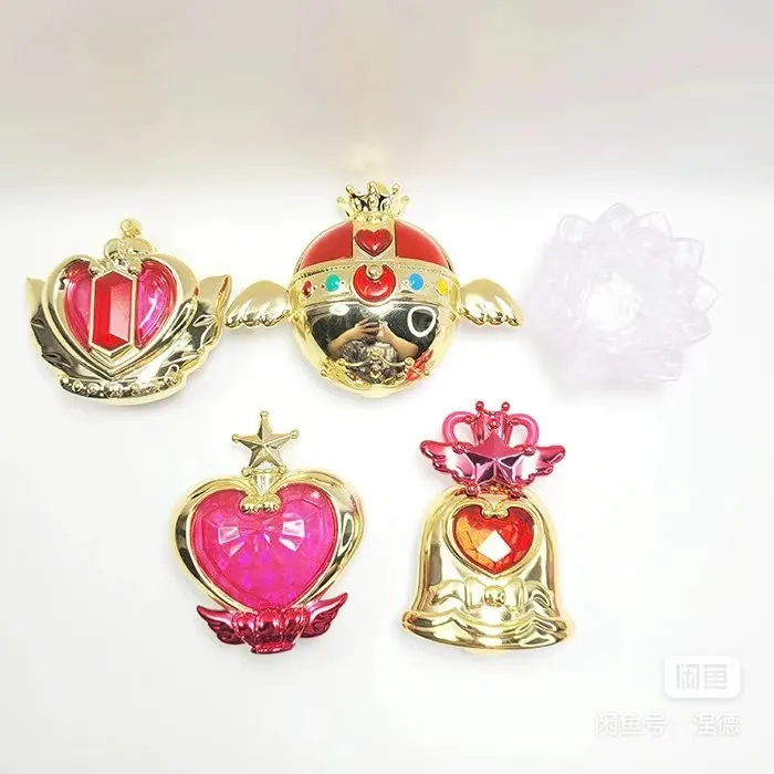 Genuine Sailor Moon Action Figure Transformer Jewelry Box Candytoy Ex Cashapou Model Toy