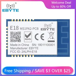 E18-MS1PA2-PCB Zigbee IO CC2530 PA 2.4 mesurz 100mW PCB Antenne IOT Uhf Transcsec Sans Fil Transmetteur et Récepteur RF Tech