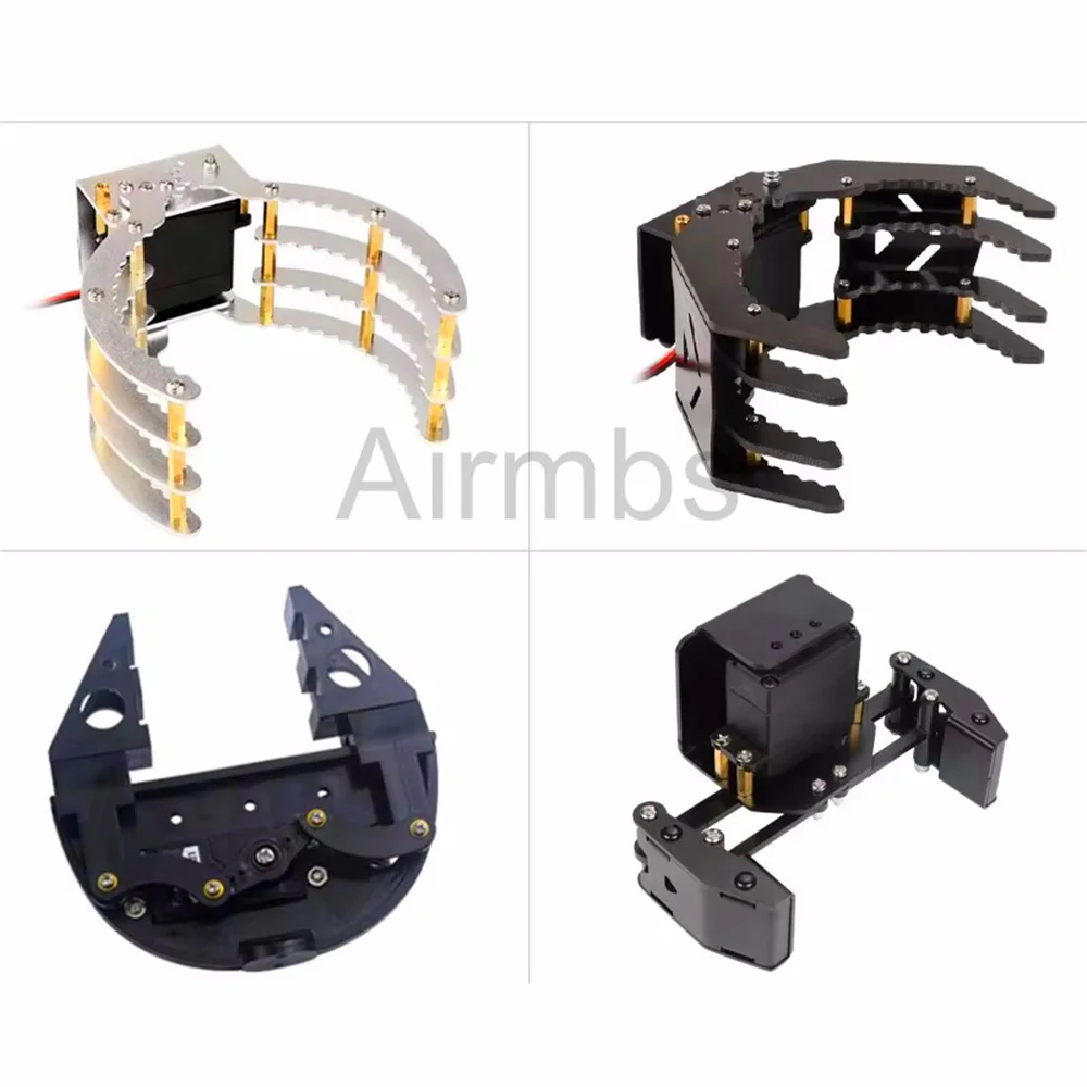 Pinces à griffes mécaniques assemblées avec servo MG996r pour bras robotiques 4 DOF 6 axes