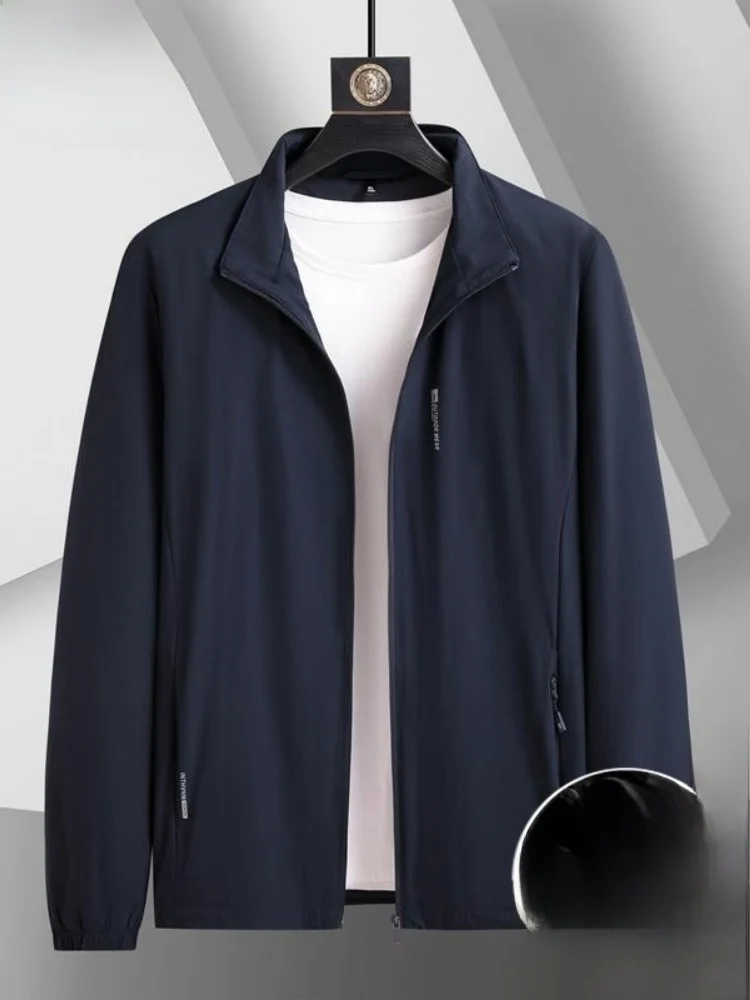 

Мужская солнцезащитная одежда Paul 2026 из ледяного шелка с охлаждающим эффектом, очень большие размеры, свободная дышащая верхняя одежда, модная и стильная