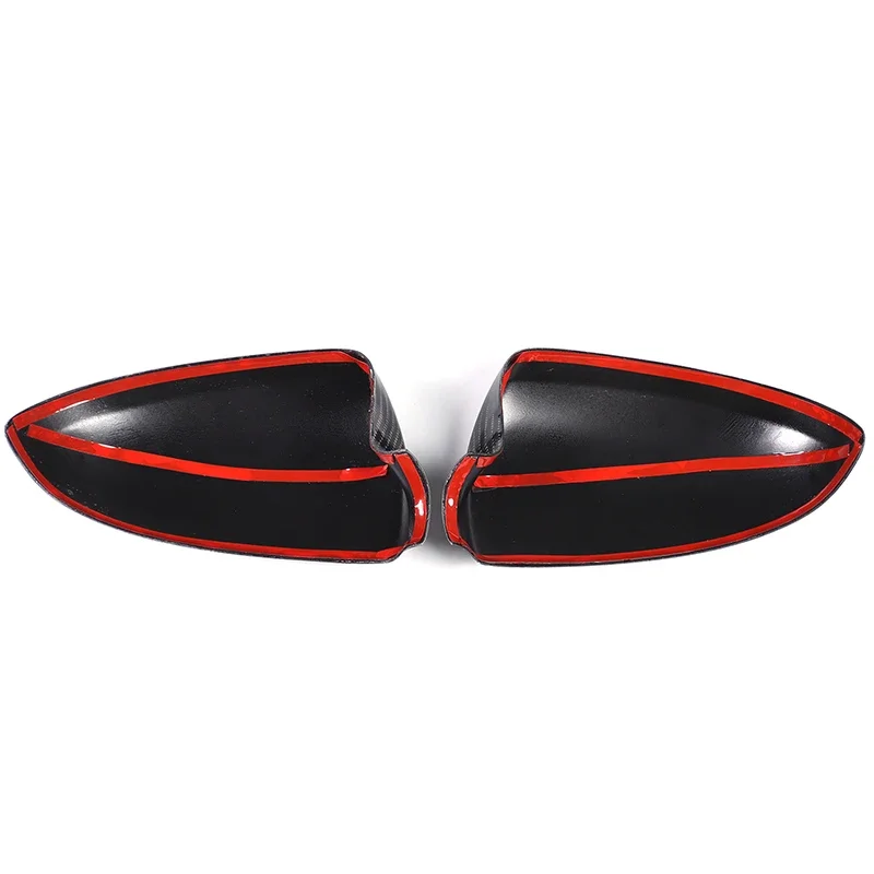 Rearview Mirror Cover Wing Mirror Cap Trim Sticker High Quality Real Carbon Fiber For Mercedes-Benz Smart Fortwo W451 2009-2014 view 6