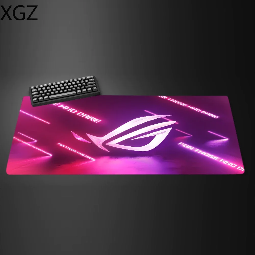 New XXL ROG gaming mouse pad keyboard desk pad 900×400 mm anti-slip suitable for office home gamers e-sports