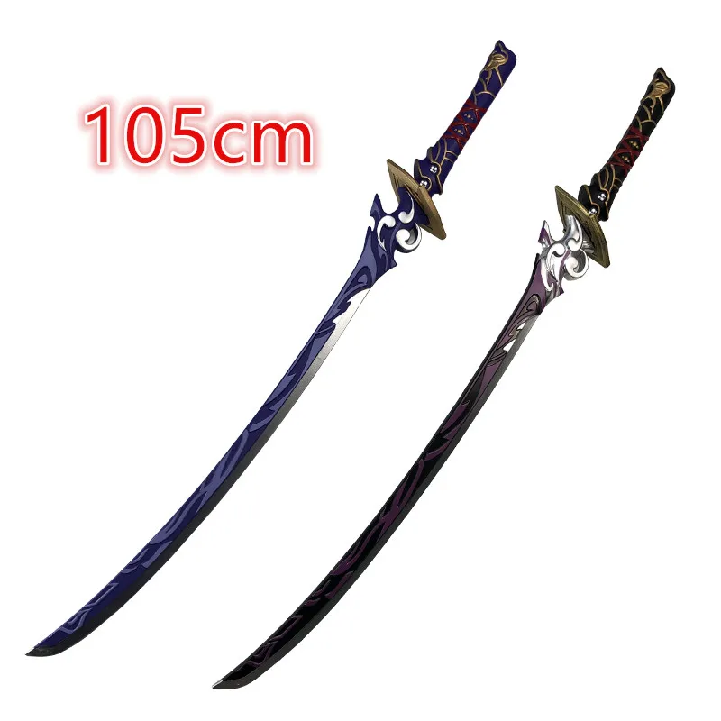 

Mistsplitter Reforged Sword 1:1 Genshin Impact Sword Kamisato Ayaka Sword Weapon Cosplay Stage Props Safety PU Model Gift 100cm