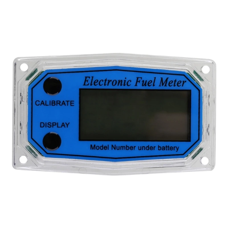 Chip visualizzazione del contatore del cherosene della benzina LCD del misuratore portata olio combustibile del gas