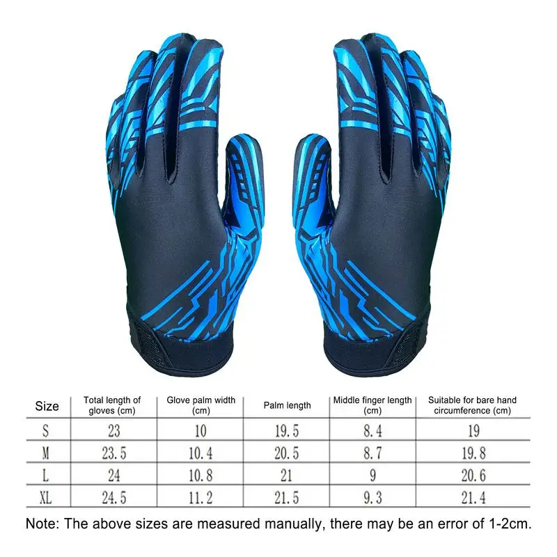 1 Pair Kids Soccer Goalie Gloves Children Football Goalkeeper Gloves Anti-Slip Youth Sports High-Performance Protection Gloves