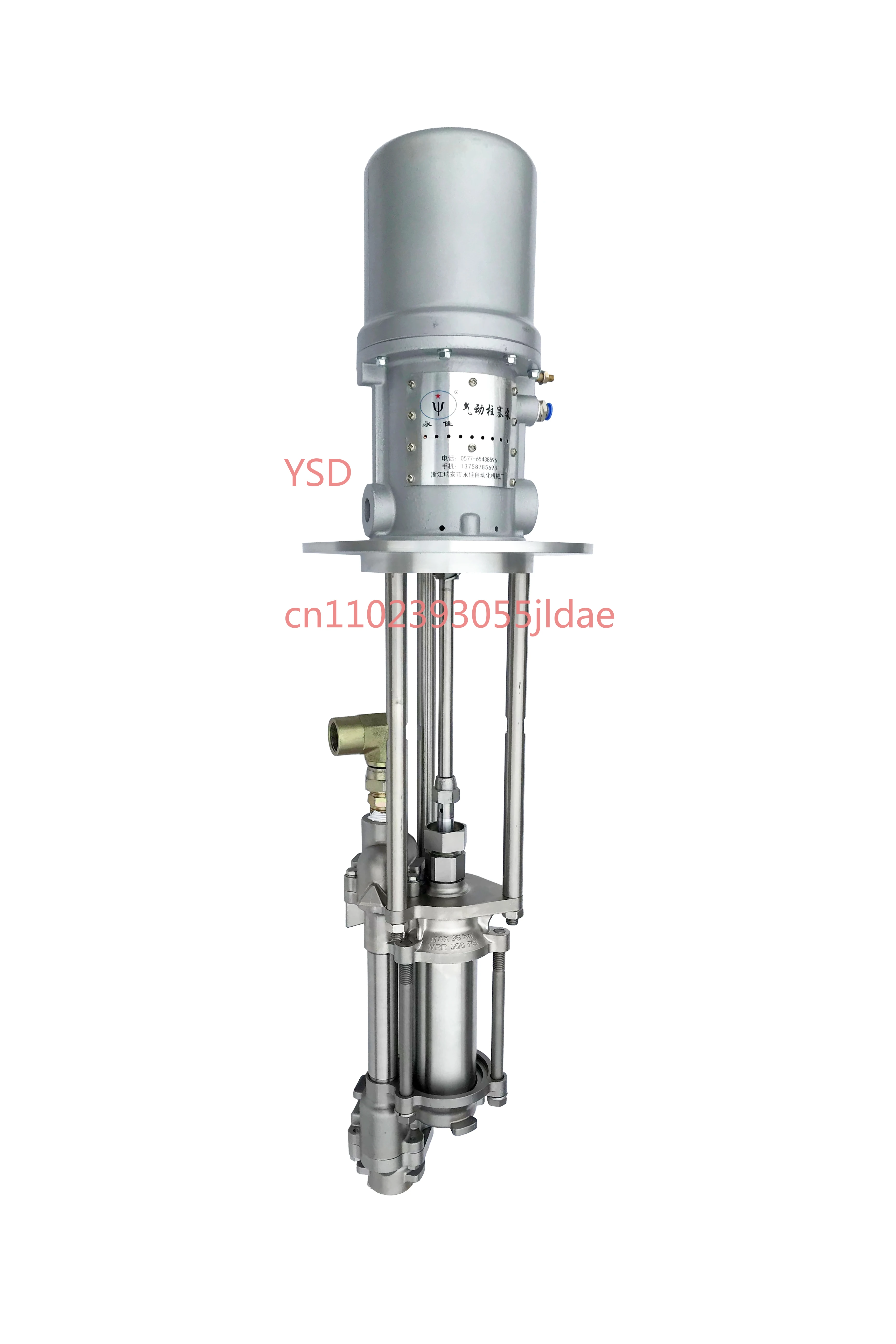 4 Ball Pneumatic Fluid Circulation Pump Low Pressure Industrial Circulation Pump