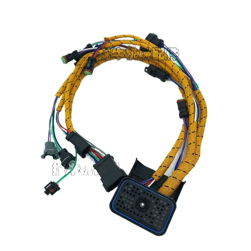 For Caterpillar 324 325c 329 330 336d Engine C7 C9 Imported High-temperature Resistant Wire Harness Plug Excavator Accessories