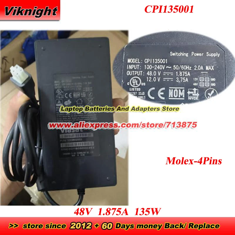 48V 48.0V 1.875A 12…