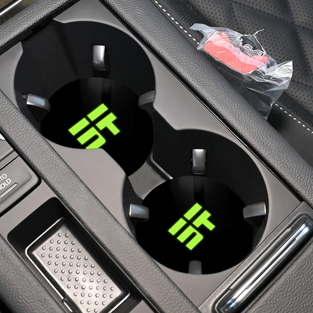 For JETOUR G700 2025-2026 Center Console Cup Holder Pad Glow In The Dark Premium Interior Modification Custom Auto Accessories