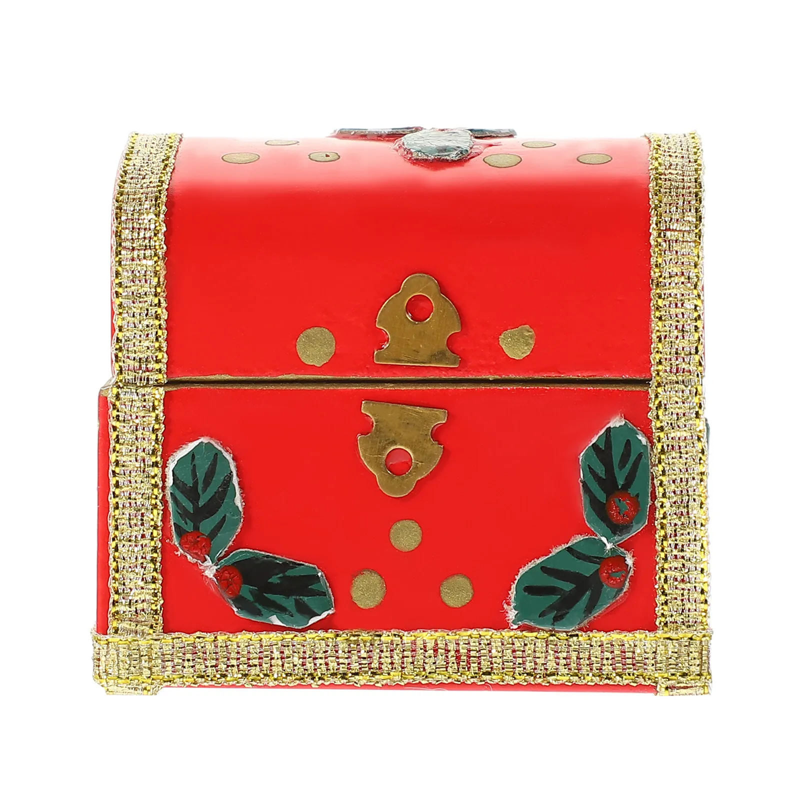 

Miniature Wooden Box Christmas Decoration for Mini Houses Natural Material Delicate Craftsmanship Fashionable Warm Ambience Mini