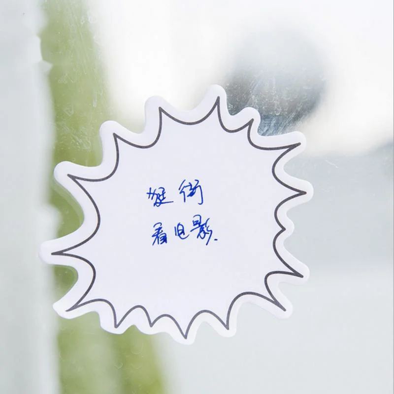 4 Piece Dialog Sticky Notes Creative Memo Pads Stationery