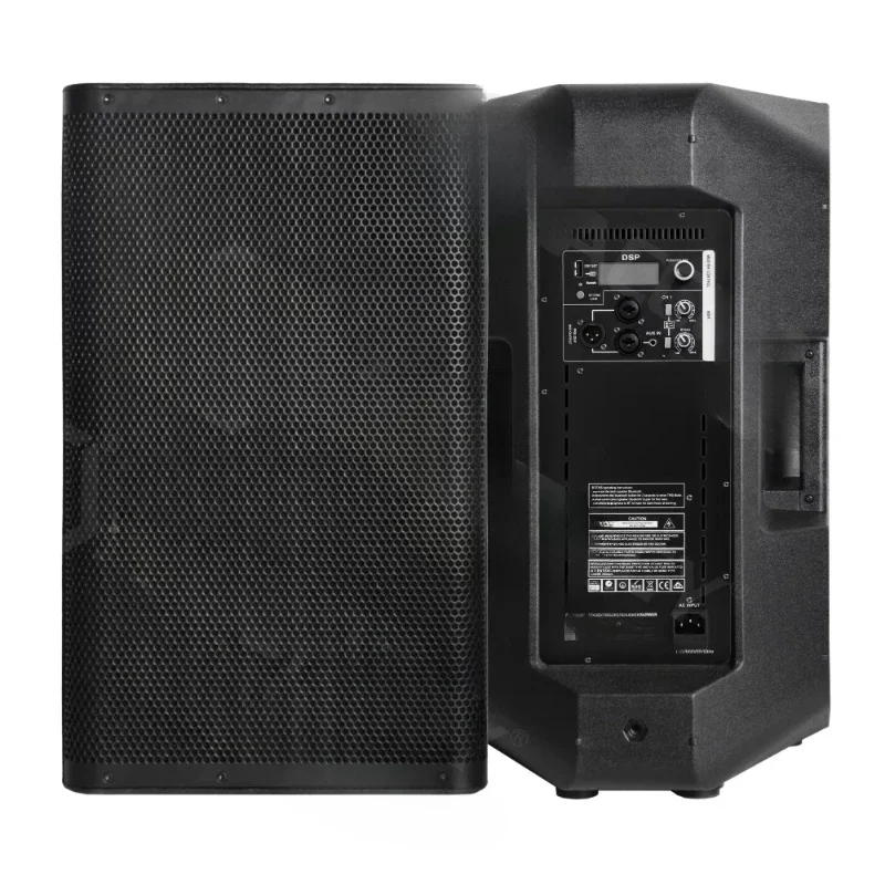 Precision Professional Audio CAU12D3 New Design Professional 500W Powered Speaker 12 inch Active Digital Amplifier