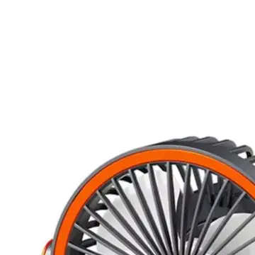 Car Fan Dual Head USB C Charging with 360 Rotation and 3 Adjustable Airflow Levels for Vehicles Trucks Campers and Workstations