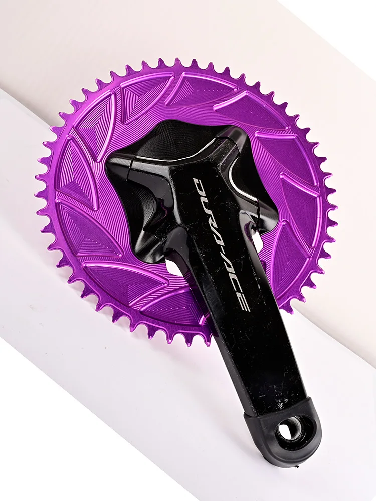 Aero-Kettenblattabdeckung für Shimano R9200 R8100 R7100 R7000 Ultraleichte Aerodynamische Abdeckung für Einzelkettenblatt Kurbelarm-Aero-Abdeckung – Detail 3