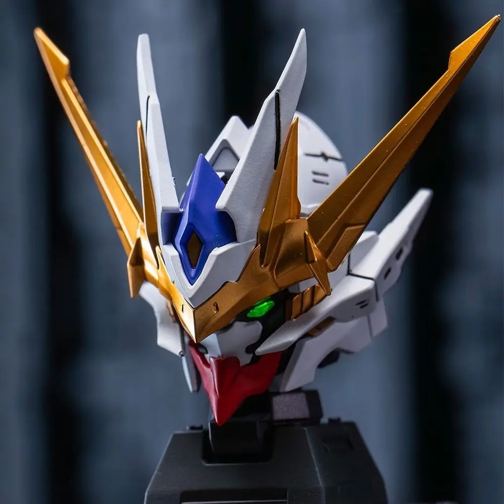 جديد مينيرفا هواية LINGXUZI رئيس نحت استبدال رئيس ل MG بارباتوس السماء المدافع الجمعية أطقم منمذجة لعبة GK نموذج ملحق هدية #3