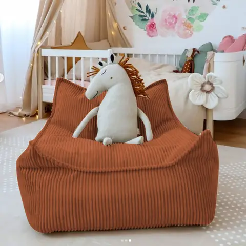 Children's compression sofa broken sponge children's lazy sofa tatami living room casual oversized single back chair