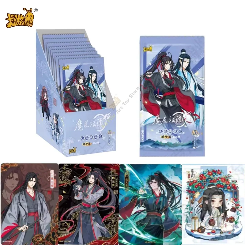 

KAYOU Genuine The Founder of Diabolism Card Unfettered Drunk Dream Chapter Mo Dao Zu Shi Collection Card Toys Gifts