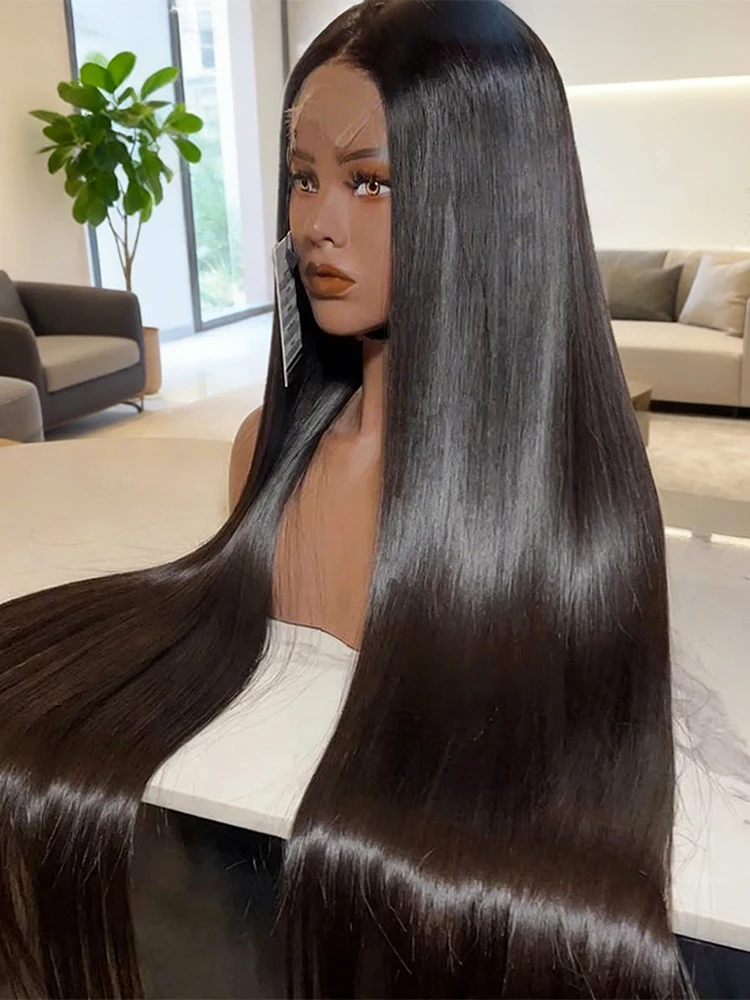 

Прямые парики из натуральных волос 13x4 с кружевной вставкой, 4x4 с закрытой вставкой, без клея, из вьетнамских натуральных волос для женщин