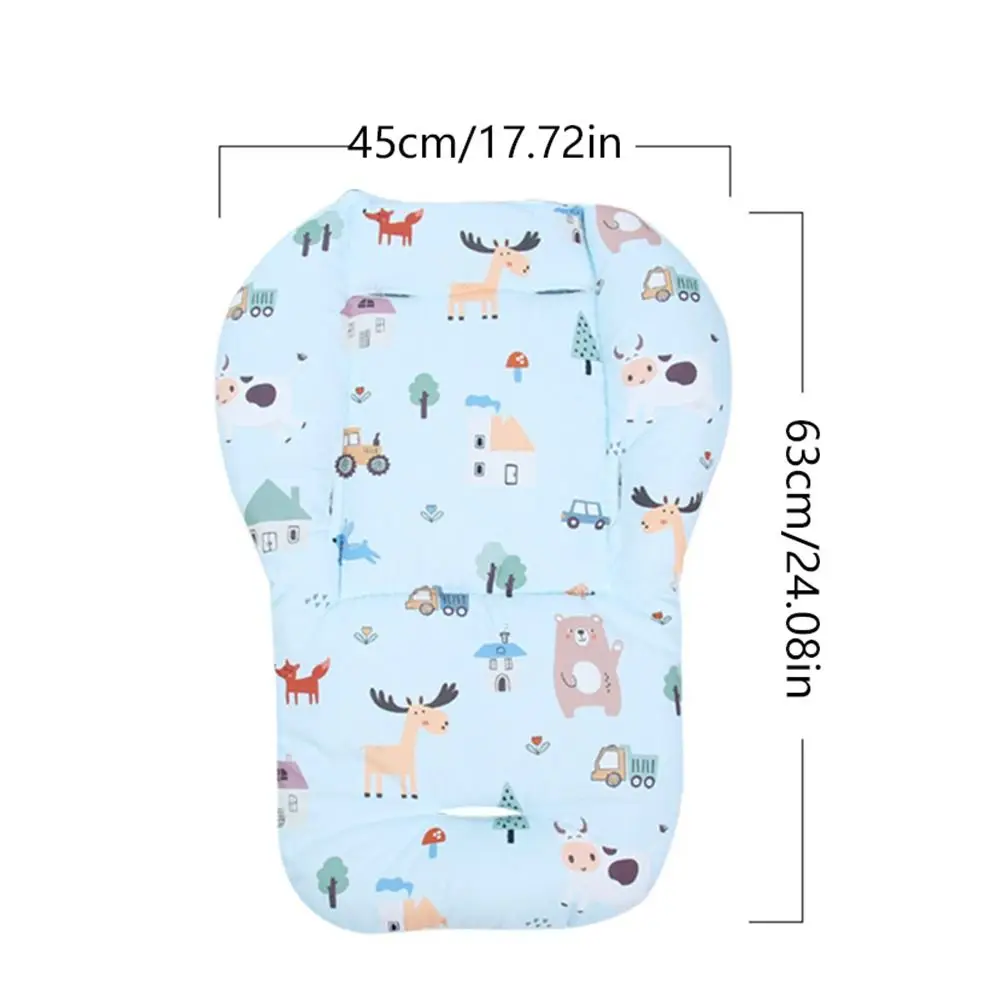 Cartoon Patroon Kinderwagen Kussen Babyzitje Kussen Kinderwagen Accessoires Kinderwagen Auto Mat Kinderwagen Kussen Zitvoering