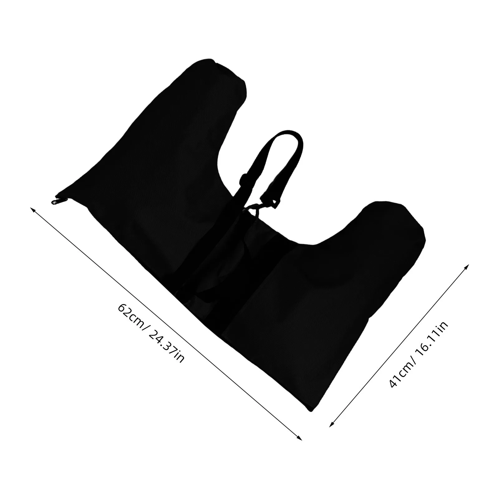 حقيبة تزلج دوارة مع جزء سفلي معزز داخلي واسع ومقاوم للتآكل لأحذية التزلج على الجليد والرياضات الخارجية #3