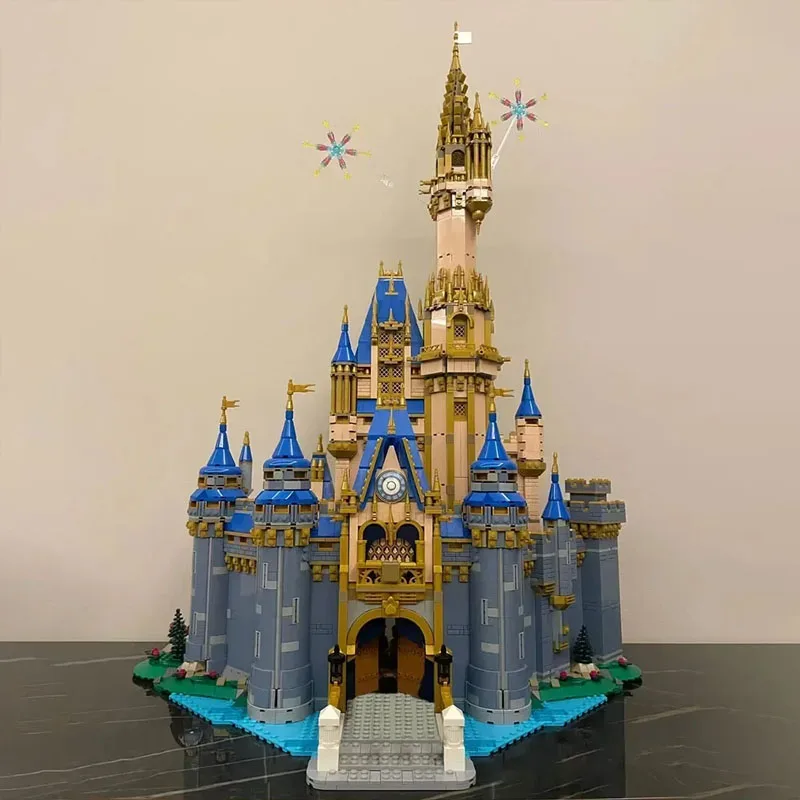 4837 pz il castello della principessa 100th Anniversary City Street View Royal Clamshell 43225 modello Building Blocks mattoni giocattoli per