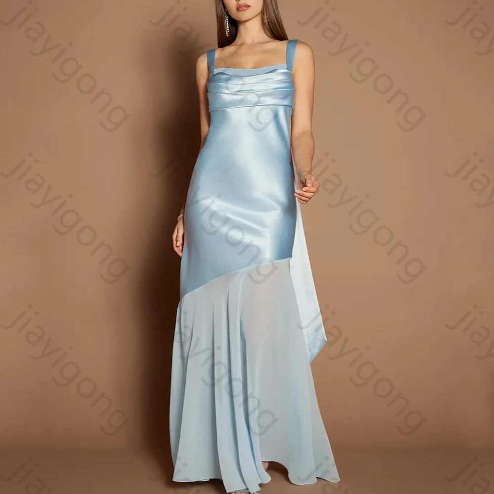 

Sexy Sleeveless Backless Evening Dresses Elegant Pleat Celebrity Long Dress Exquisite High Quality Prom Party Gowns Customized