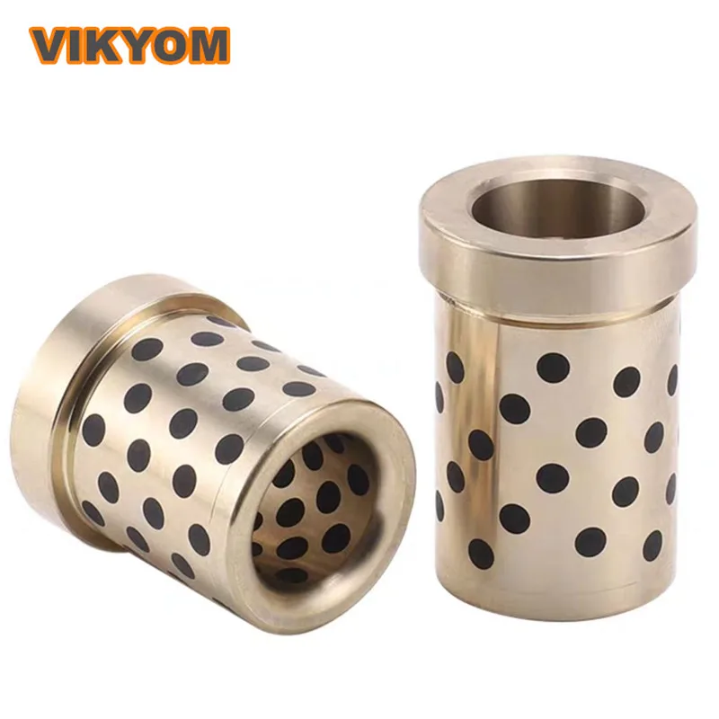 2 Pcs JGBF 30-29 30-34 30-39 30-79 35-39 35-79 35-99 Plastic Mold Guide Bushings Graphite Copper Bushings Oil-Free Bushings