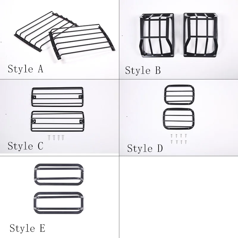 

For Mercedes Benz G class W463 2004-2018 Car Headlamp Cover Tail Lamp Rear Fog Lamp Protective Mesh Cover Car Accessories