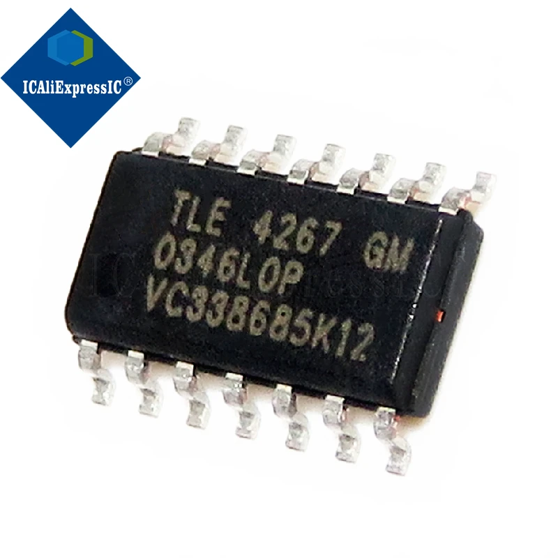 10pcs/lot TLE4267GM TLE4267G TLE4267 4267GM 4267 SOP-14 In Stock