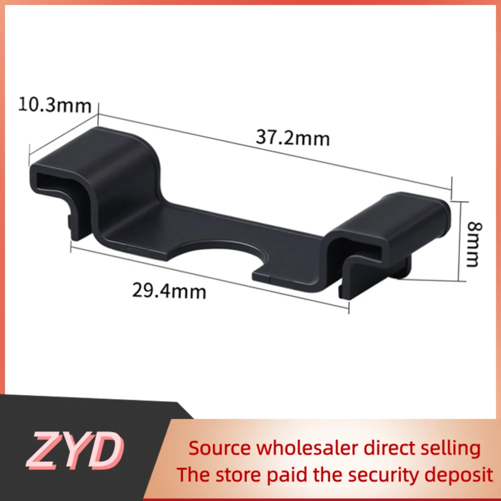 ZYD 10/20/50/100Pcs Din Rail Protect Cut Resistant Cover NS35-HT-B/T For 35mm NS 35 Rail Black Terminal Block End Cap Protector