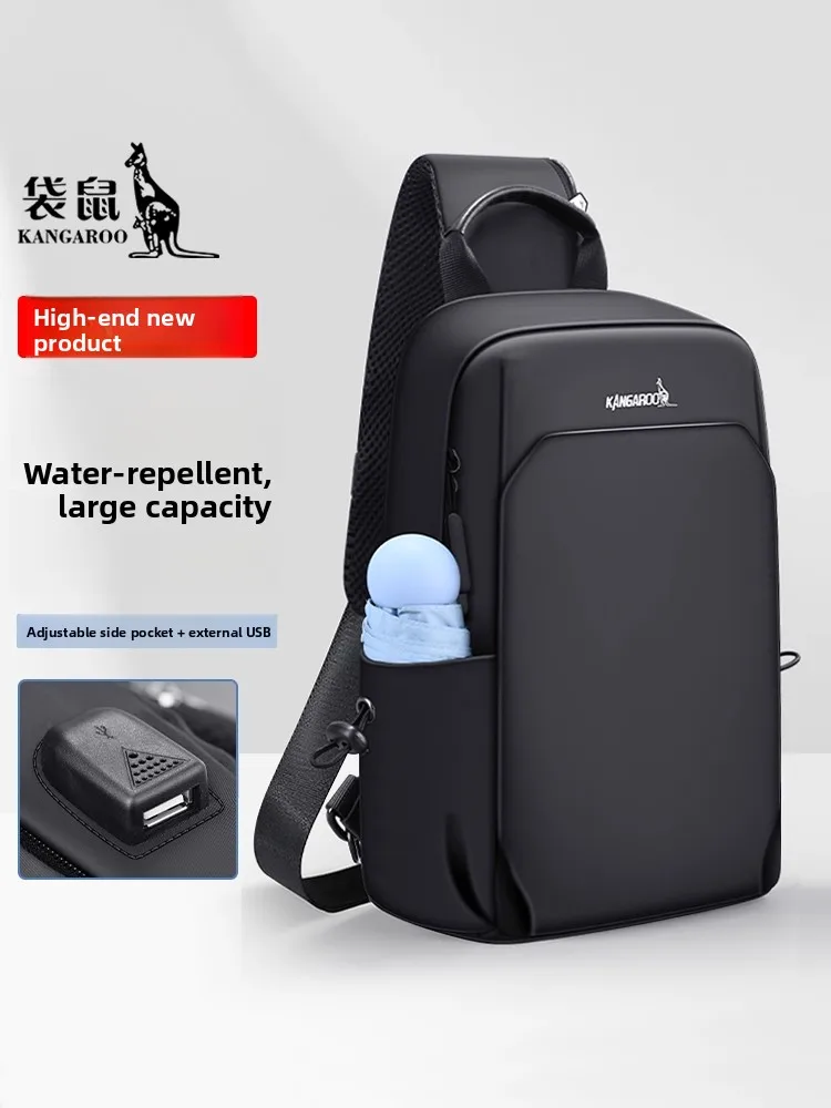 kangaroo-men's-crossbody-bag-casual-large-capacity-single-shoulder-bag-portable-outdoor-backpack-soft-polyester-zipper