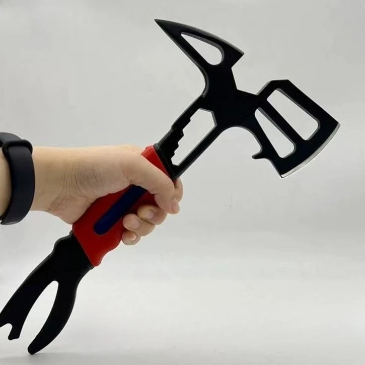 

Multi Functional Outdoor Camping Small Steel Axe Fire Waist Axe Escape Hand Axe